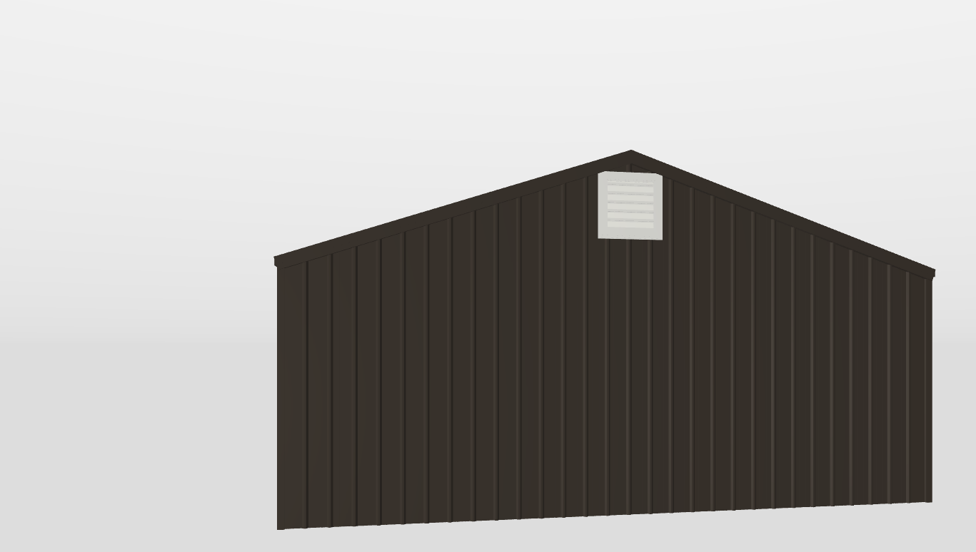 Front Gable 30'X36'X10-tall