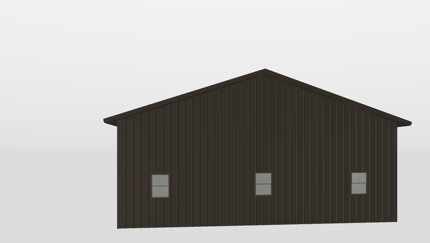 Front Gable 40'X50'X14-tall