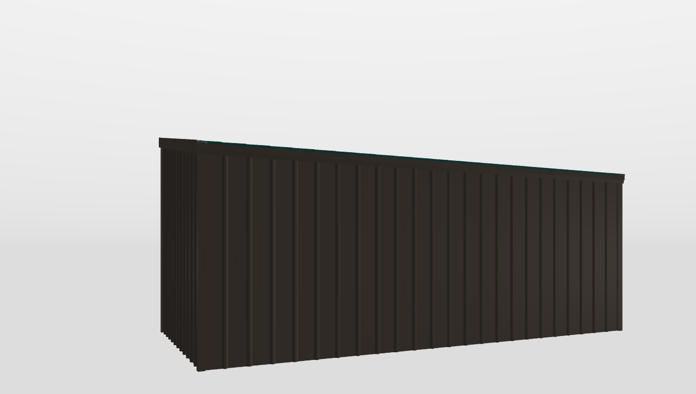 Right Single Slope 12'X24'X8-tall-ss