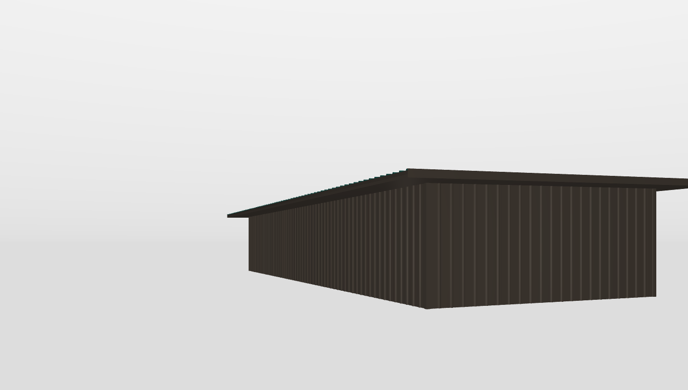 Front Single Slope 22'X60'X8-tall-ss