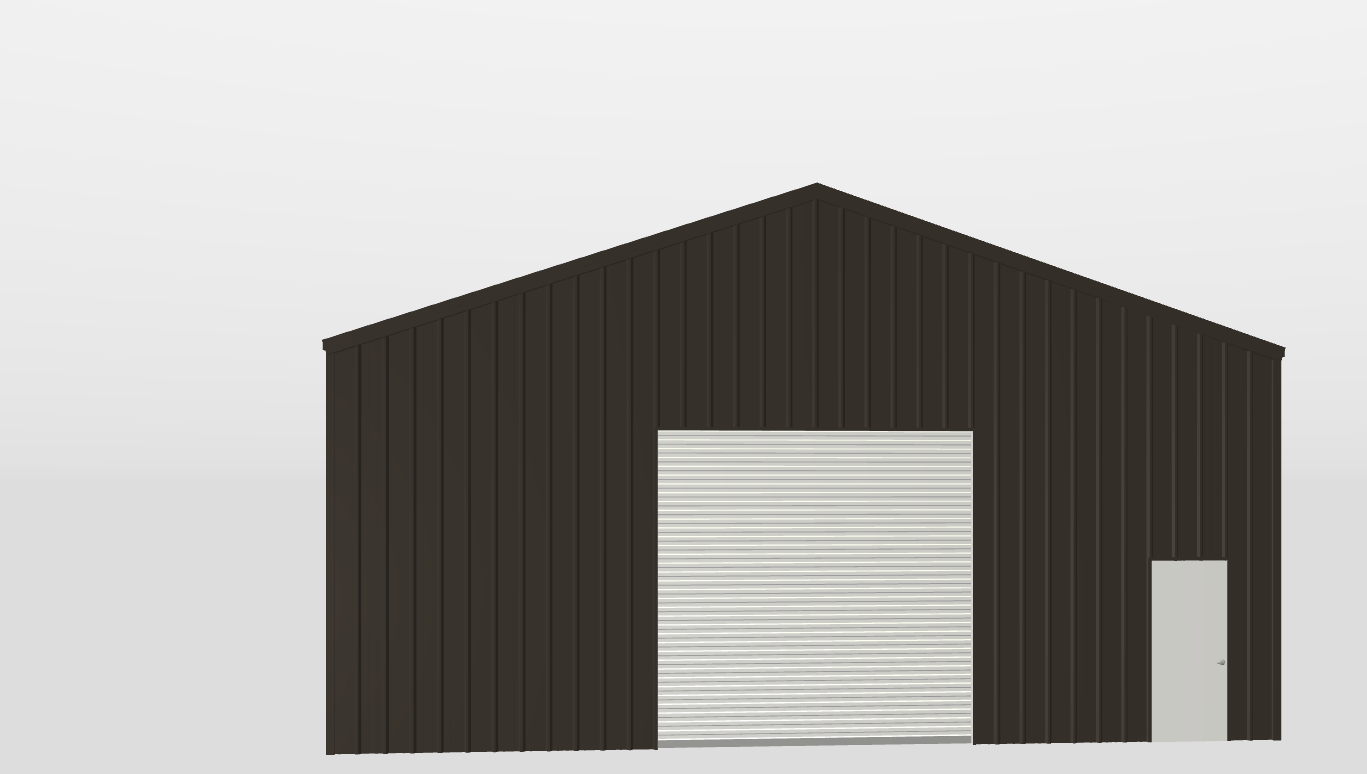 Front Gable 36'X50'X14-tall