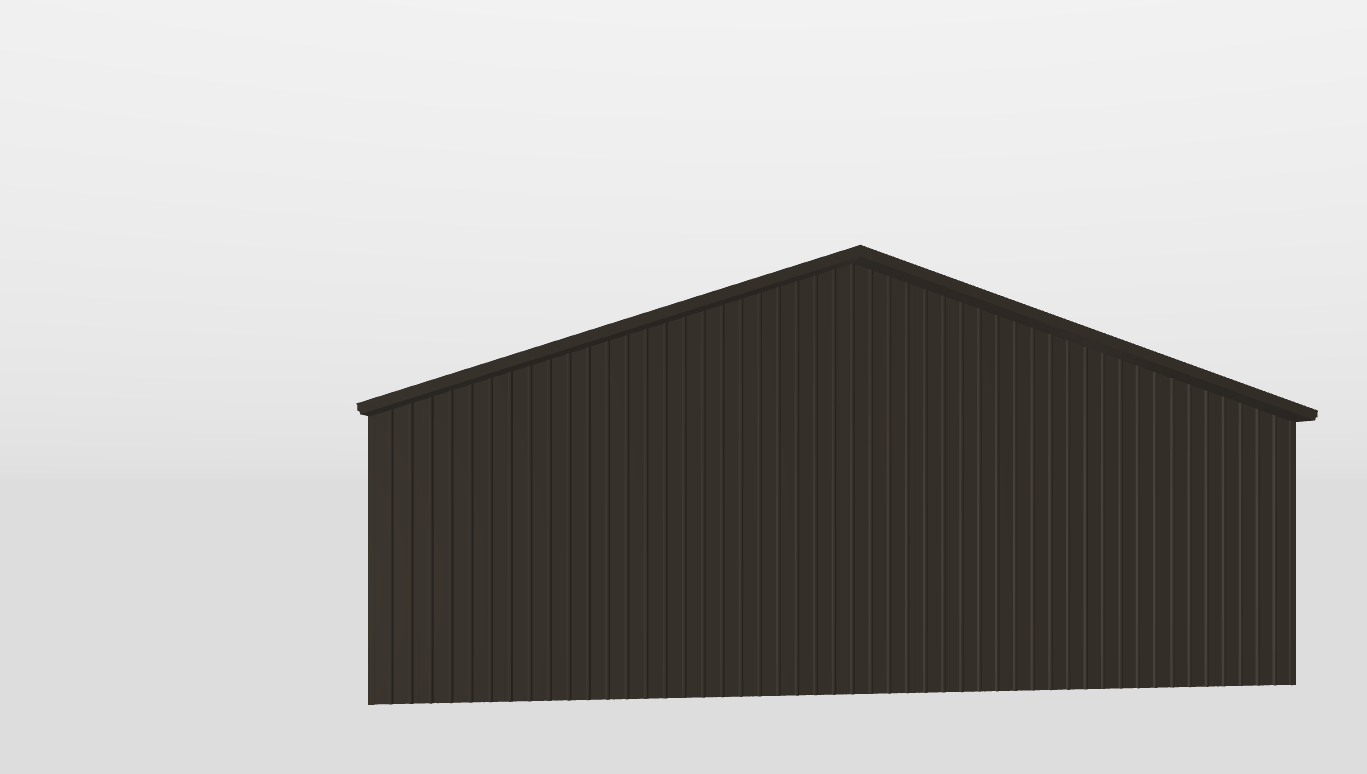 Front Gable 50'X75'X14-tall