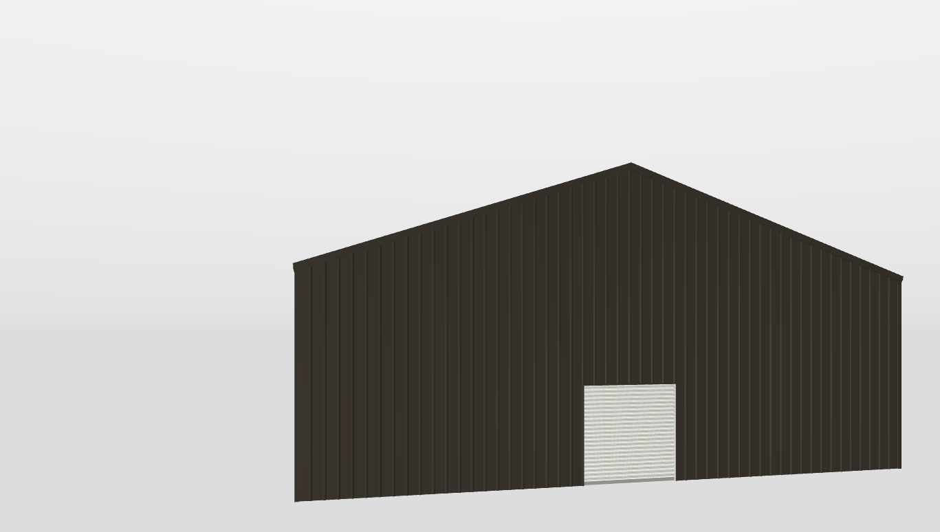 Front Gable 52'X60'X16-tall