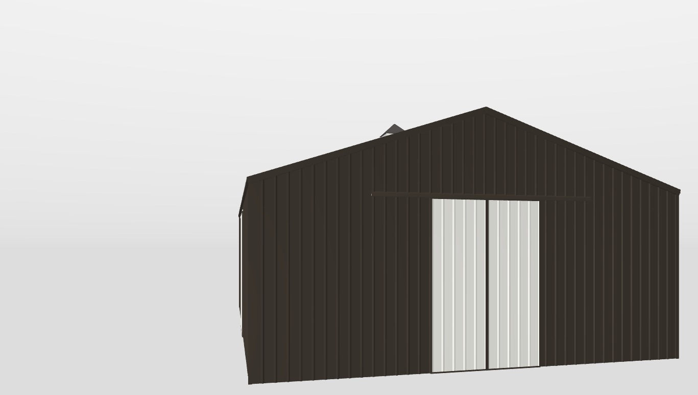 Front Gable 40'X60'X15-tall