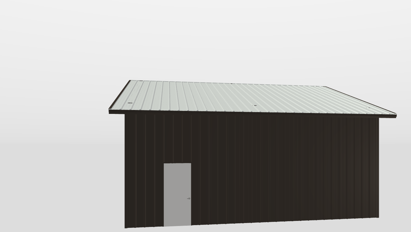 Front Gable 36'X30'X12-tall