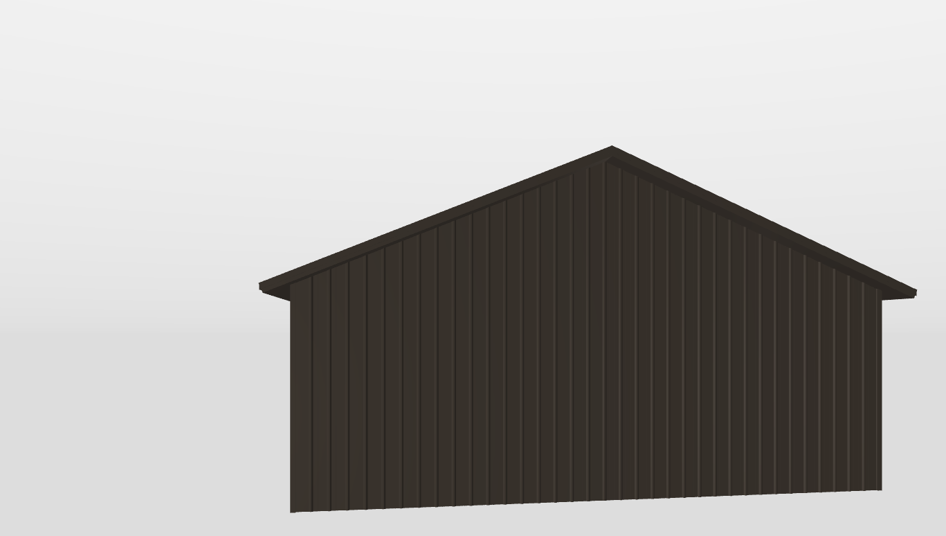 Front Gable 36'X48'X12-tall