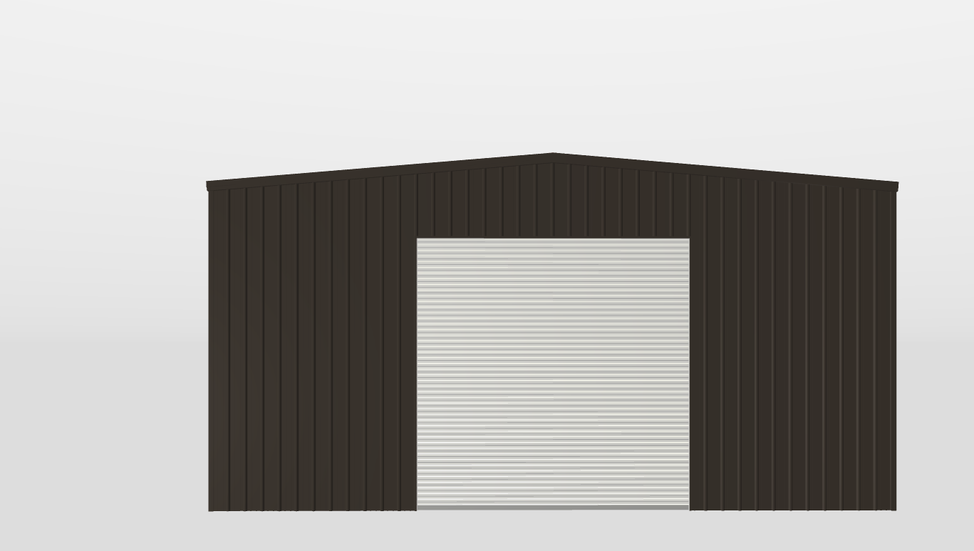 Front Gable 40'X60'X18-tall