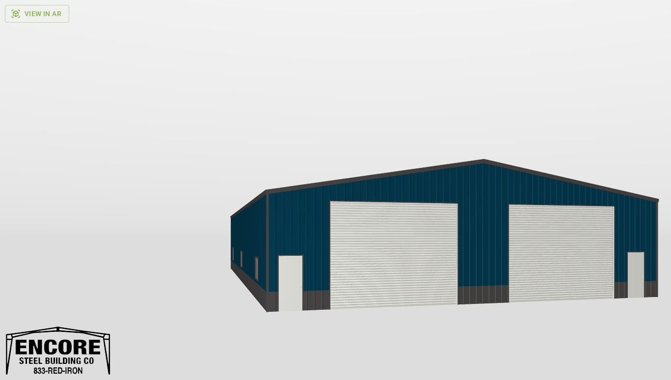 Front Gable 60'X100'X14-tall