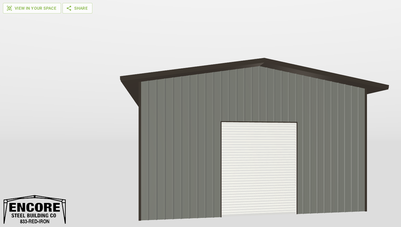 Front Gable 30'X50'X16-tall