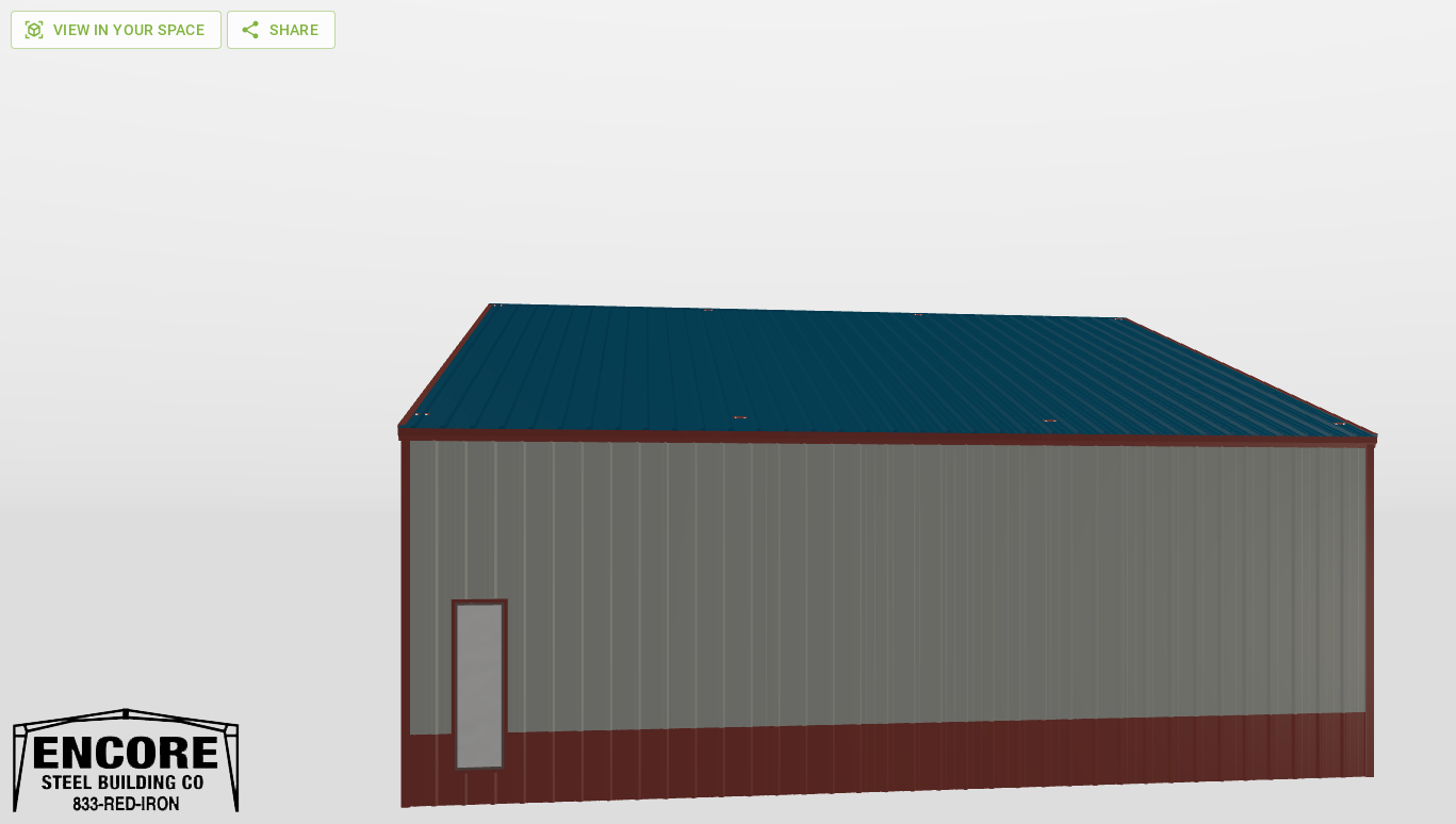 Front Gable 50'X36'X12-tall