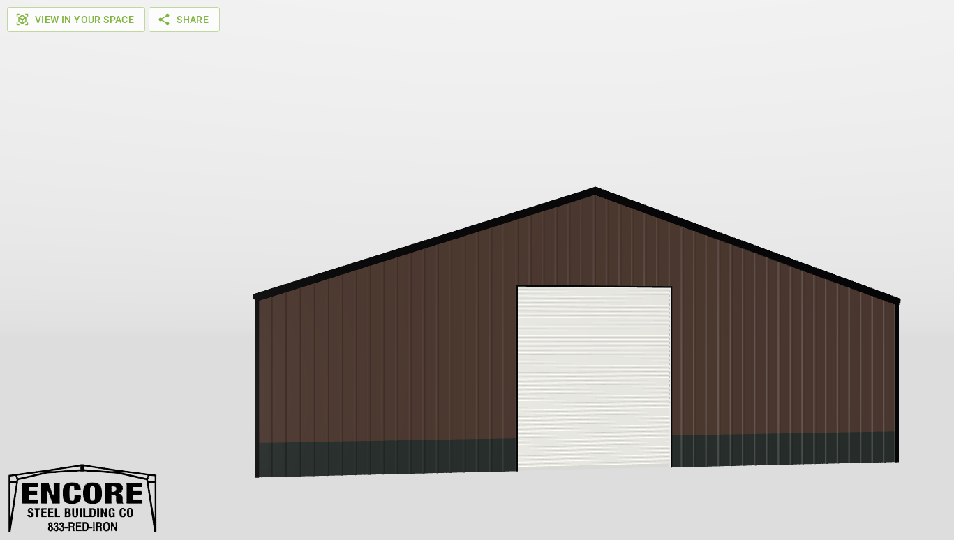 Front Gable 50'X65'X12-tall