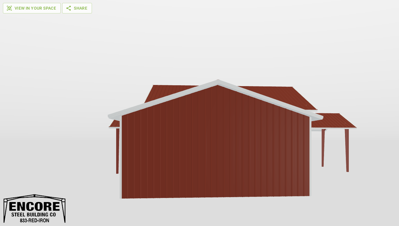 Front Gable 40'X40'X16-tall