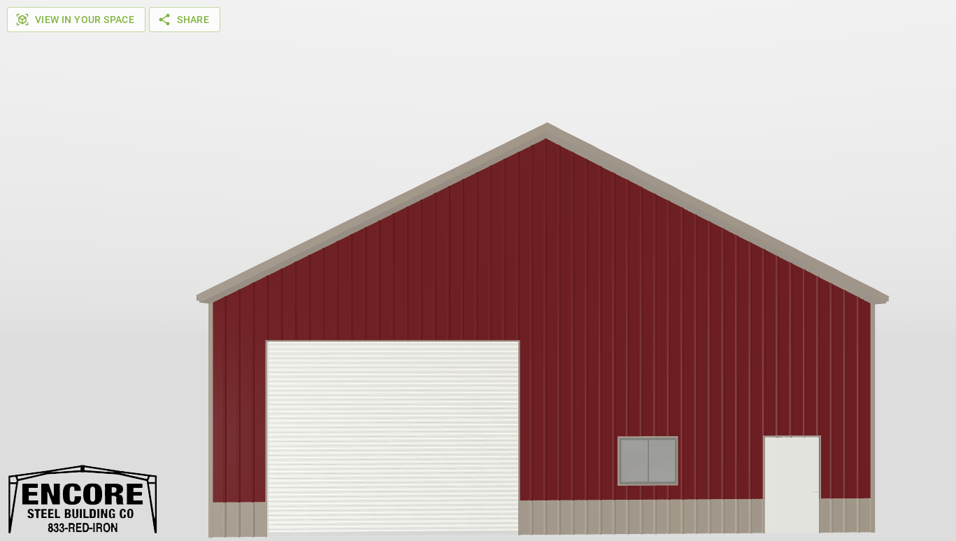 Front Gable 48'X48'X16-tall