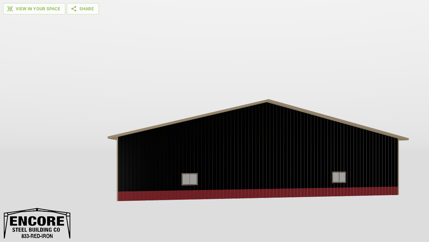 Front Gable 80'X90'X16-tall