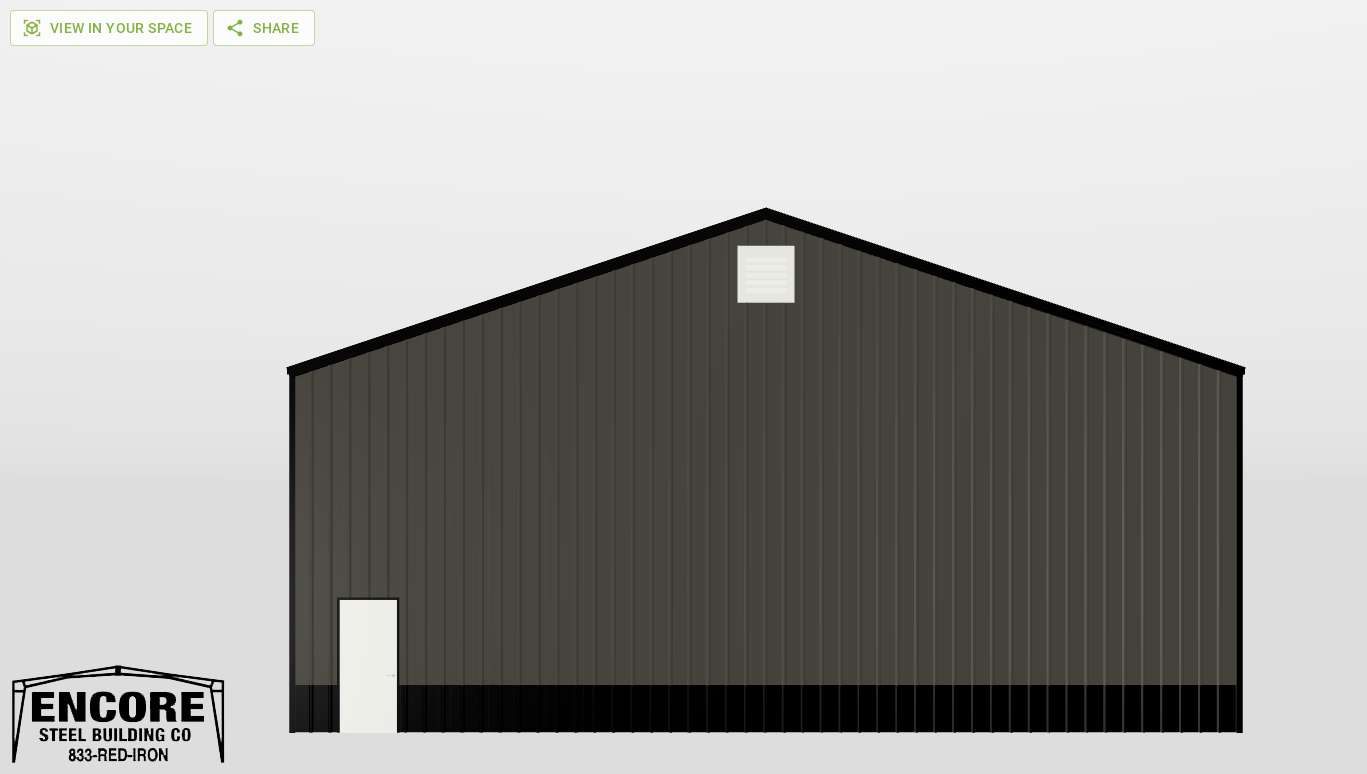 Front Gable 50'X90'X18-tall