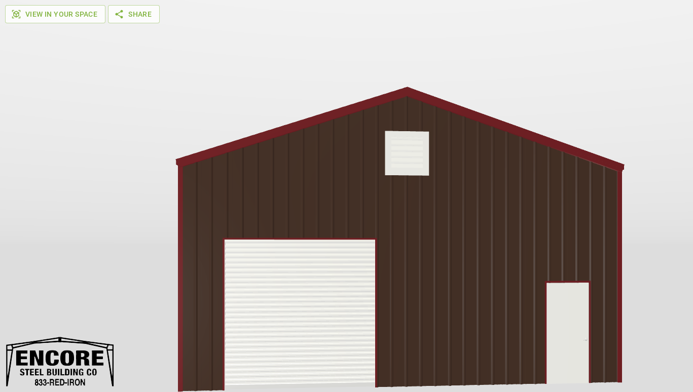 Front Gable 30'X30'X14-tall