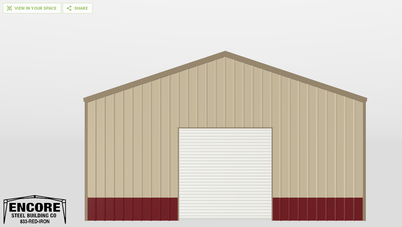 Front Gable 30'X60'X12-tall