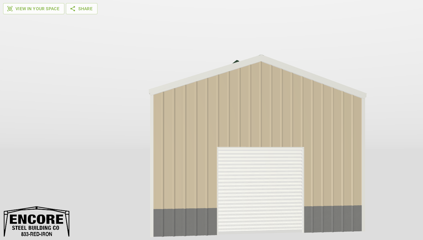 Front Gable 20'X40'X12-tall