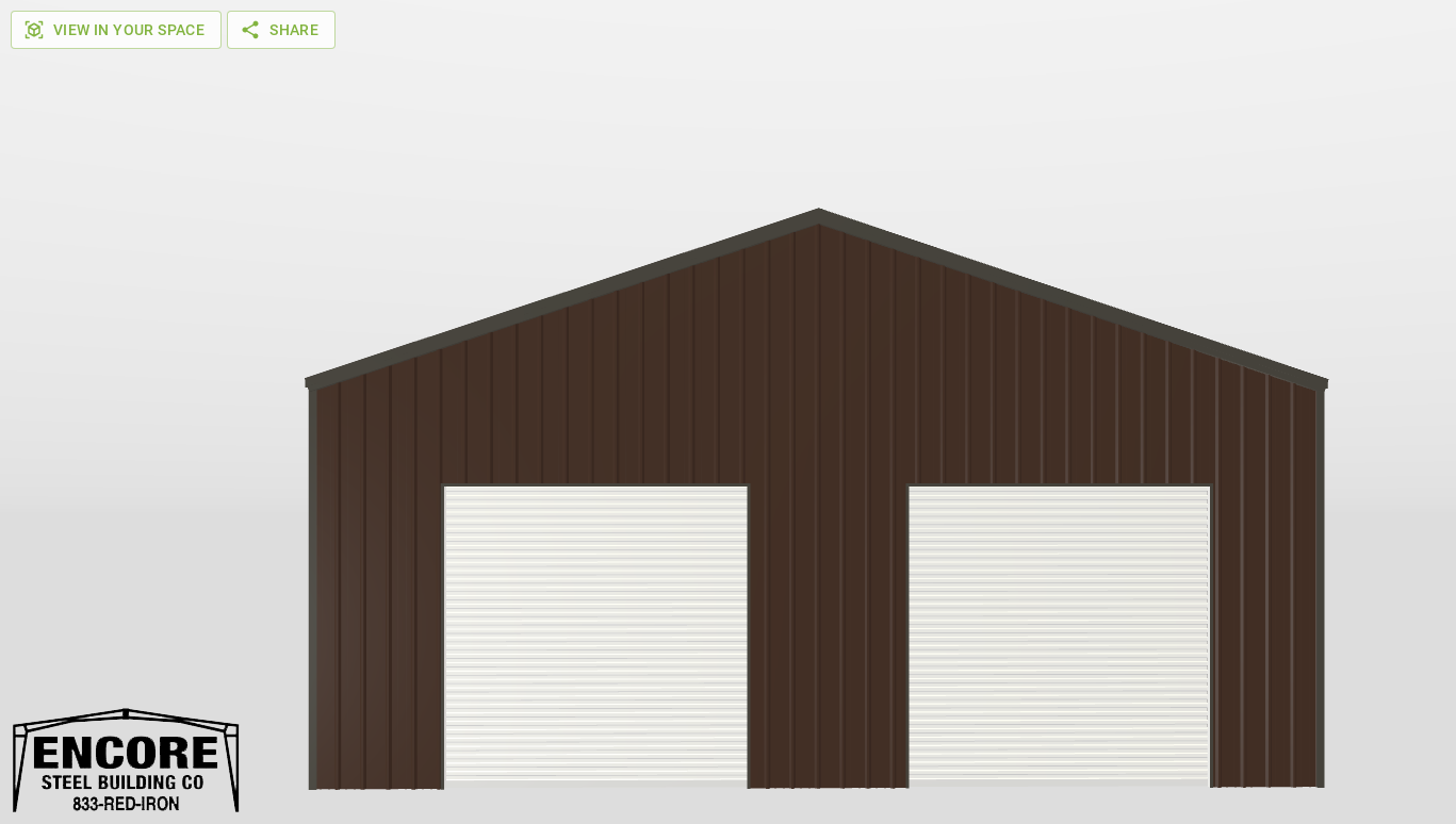 Front Gable 40'X50'X15-tall
