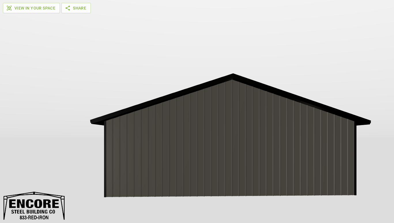 Front Gable 36'X75'X10-tall