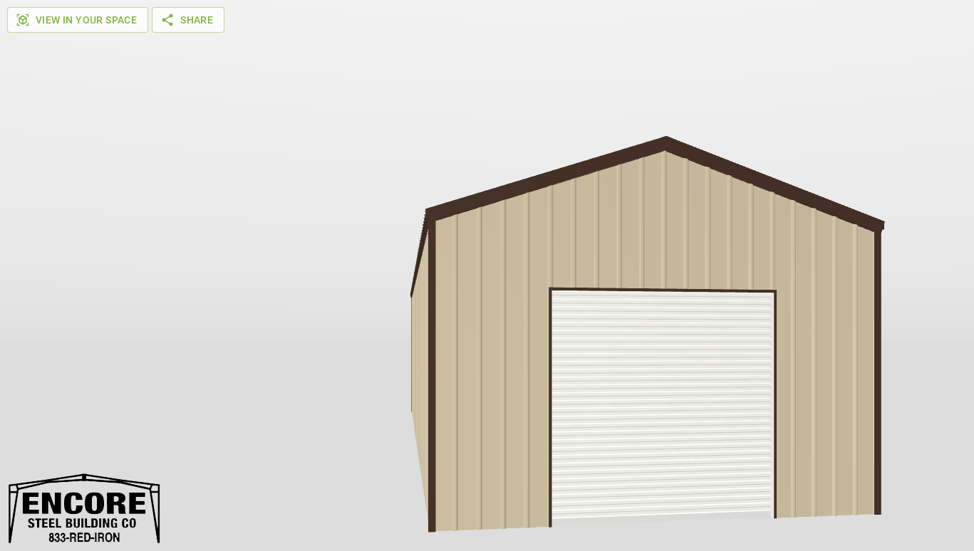 Front Gable 20'X60'X12-tall