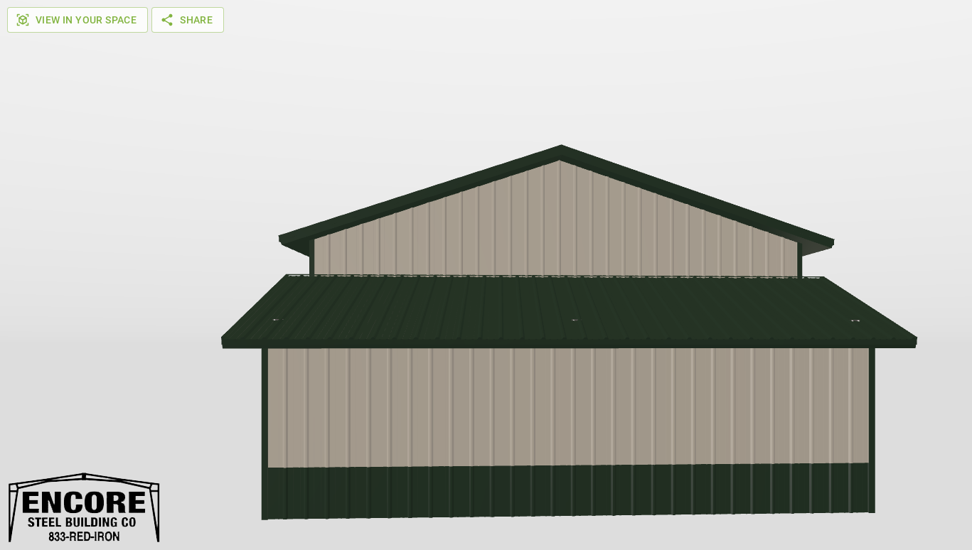 Front Gable 30'X40'X14-tall