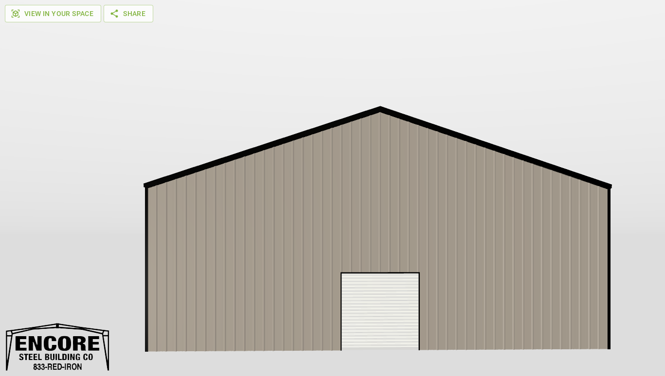 Front Gable 48'X60'X16-tall