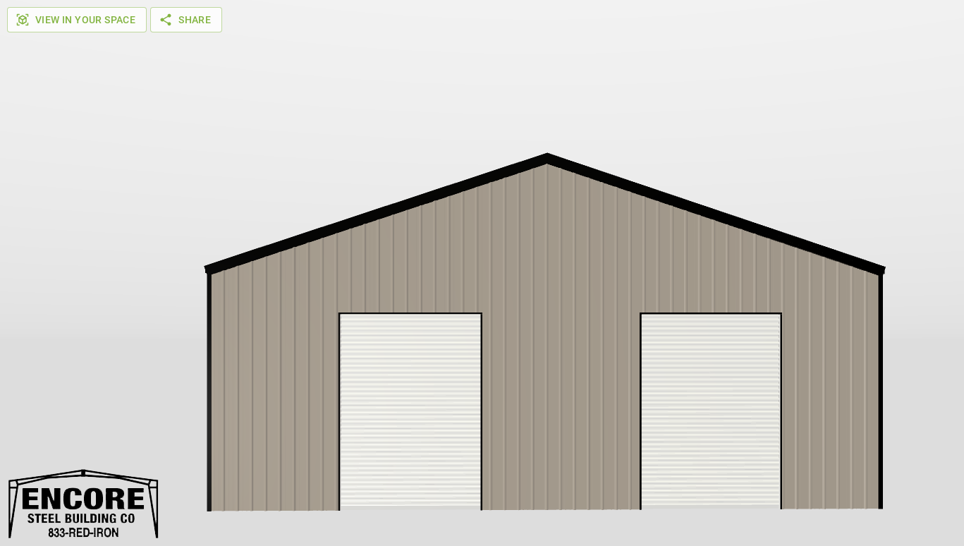Front Gable 48'X60'X16-tall