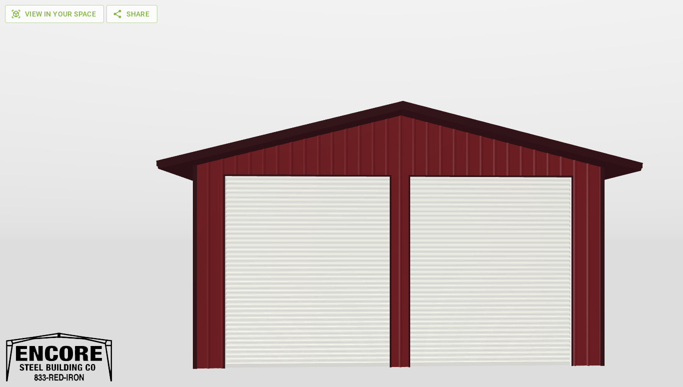 Front Gable 30'X30'X16-tall
