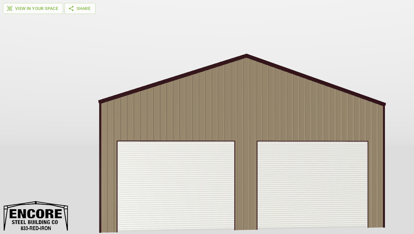 Front Gable 45'X58'X19-tall