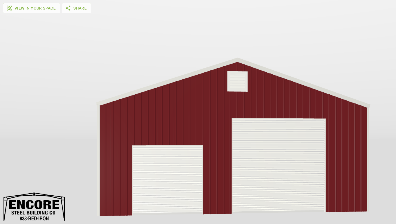 Front Gable 40'X60'X15-tall