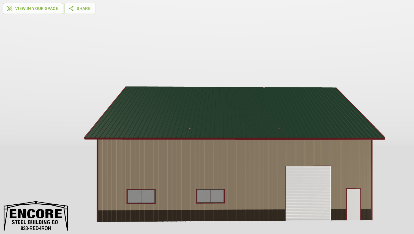 Front Gable 60'X60'X18-tall