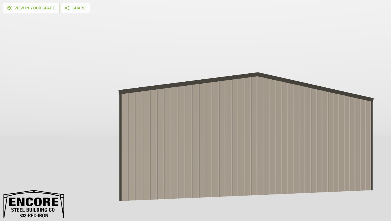 Front Gable 40'X50'X14-tall