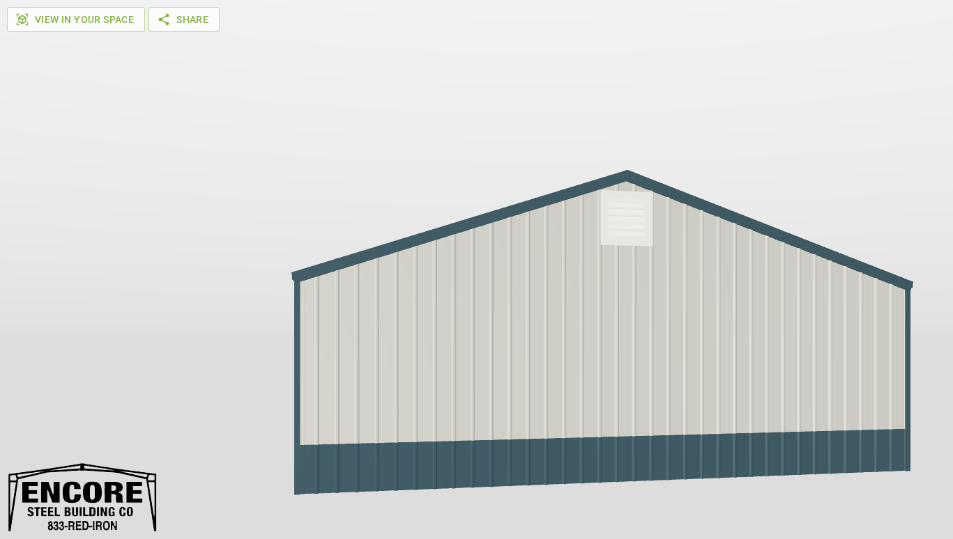 Front Gable 35'X50'X10-tall
