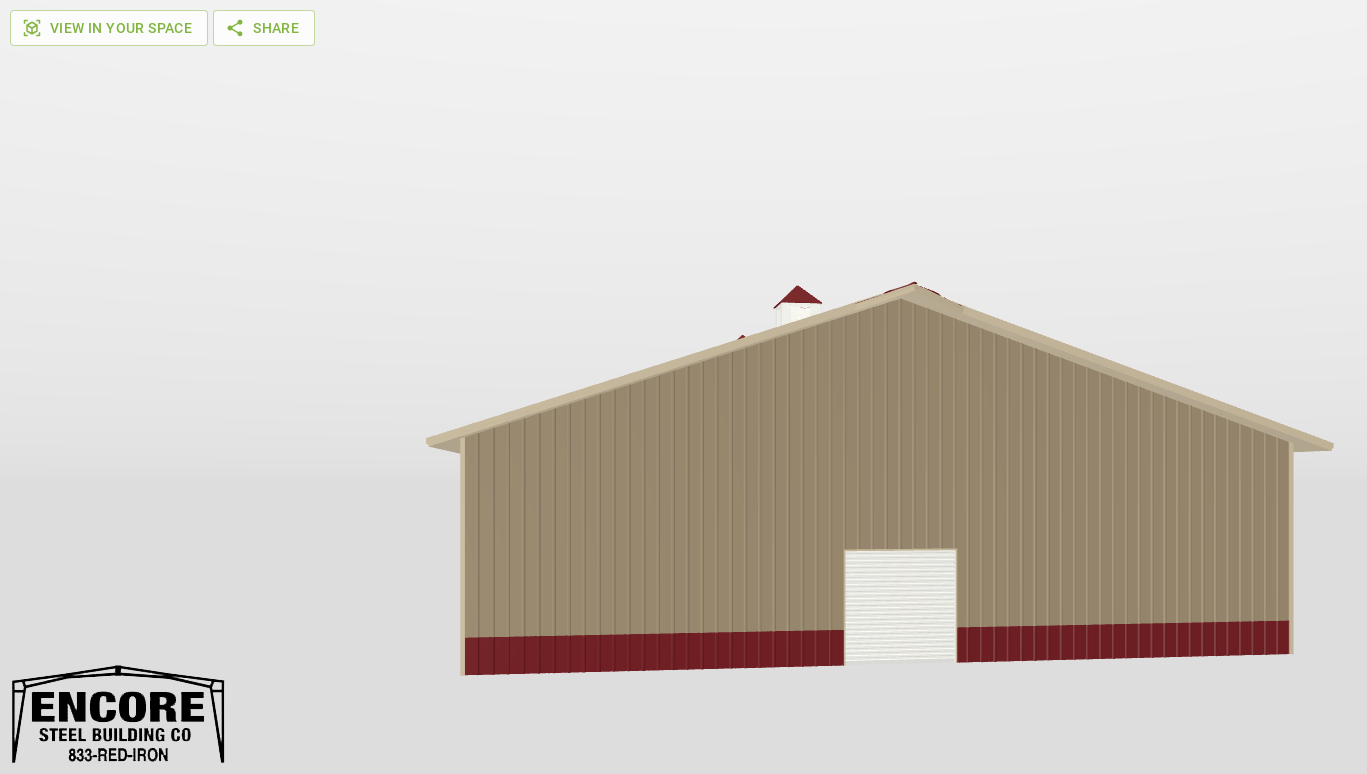 Front Gable 60'X120'X15-tall