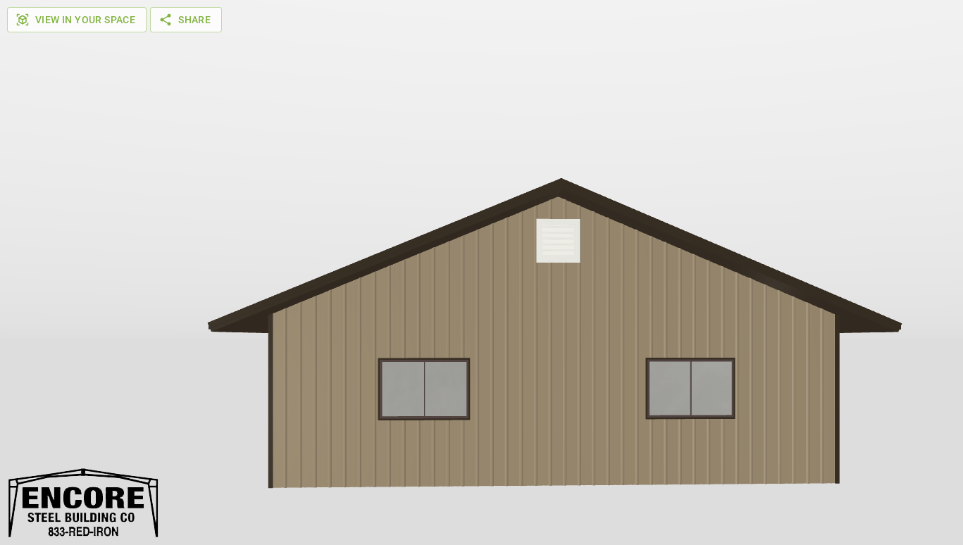 Front Gable 39'X57'X11-tall