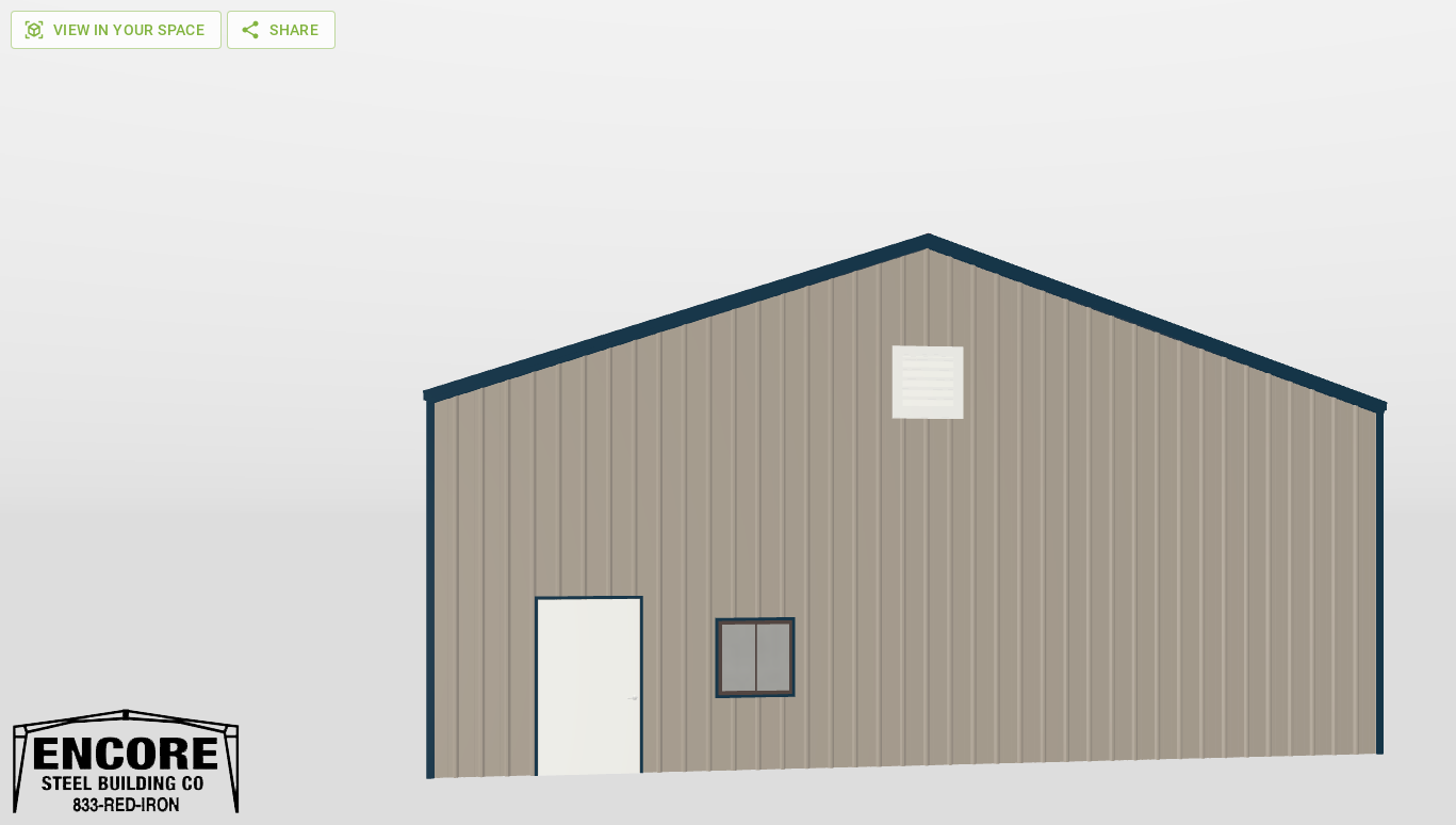 Front Gable 40'X75'X14-tall