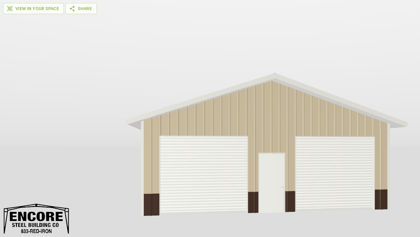 Front Gable 30'X60'X10-tall