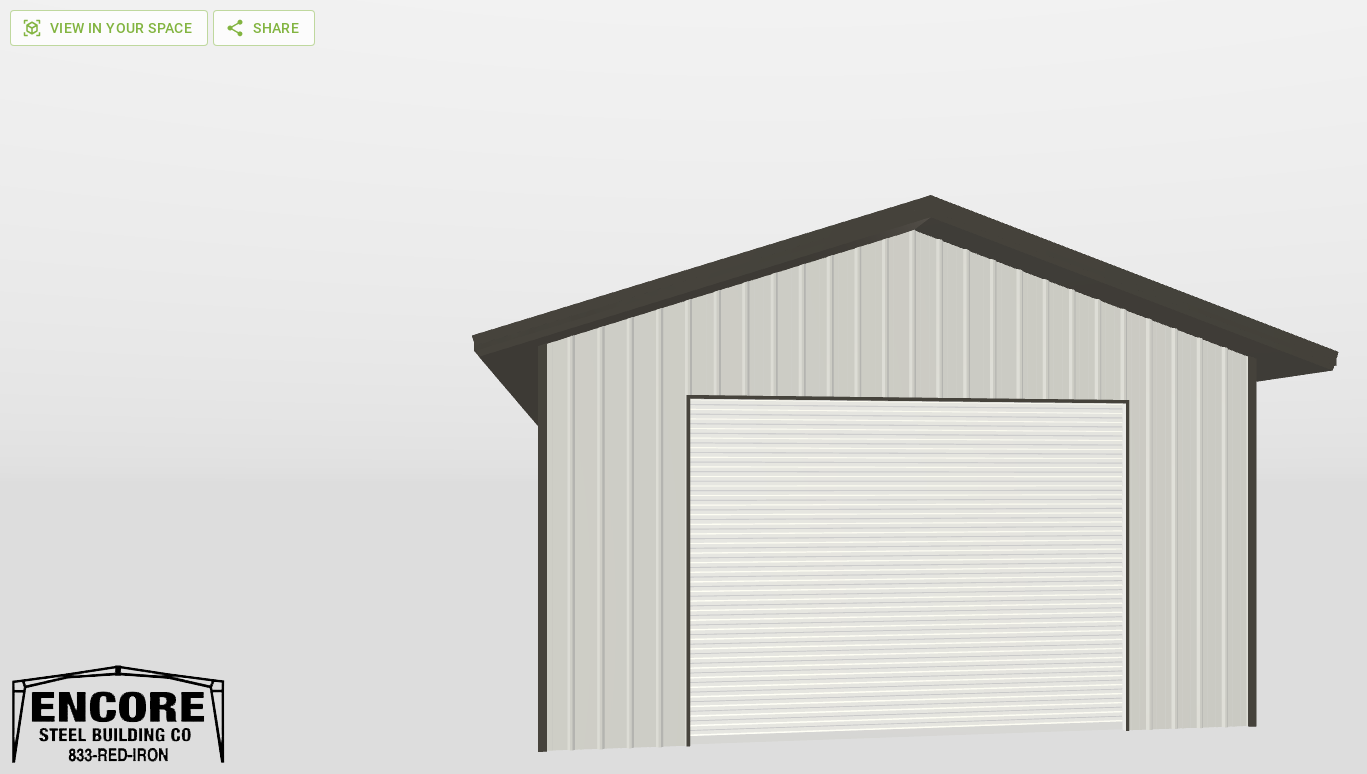 Front Gable 26'X58'X13-tall