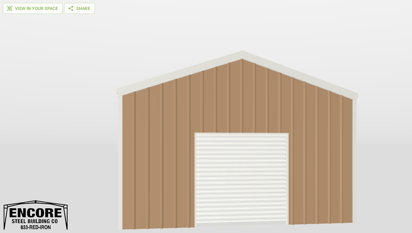 Front Gable 18'X20'X9-tall