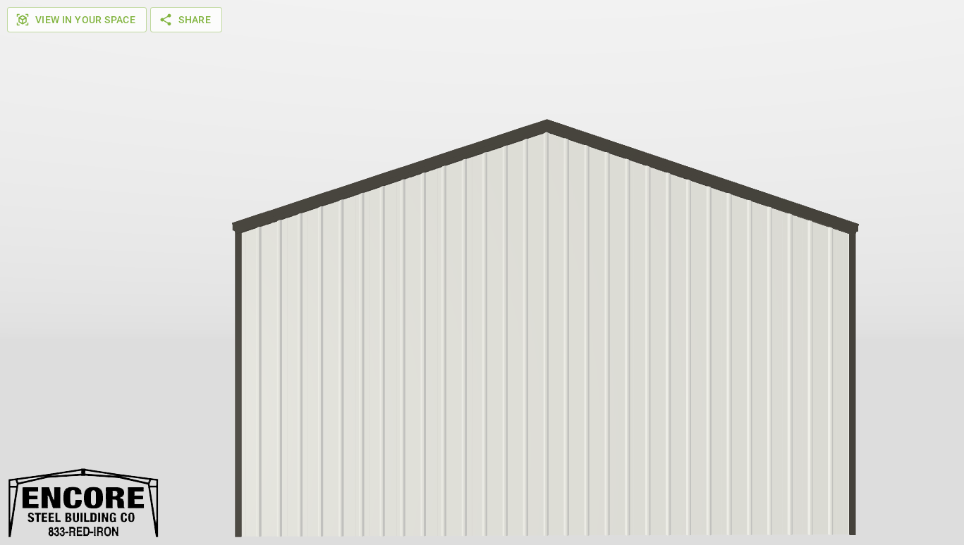 Front Gable 30'X50'X14-tall