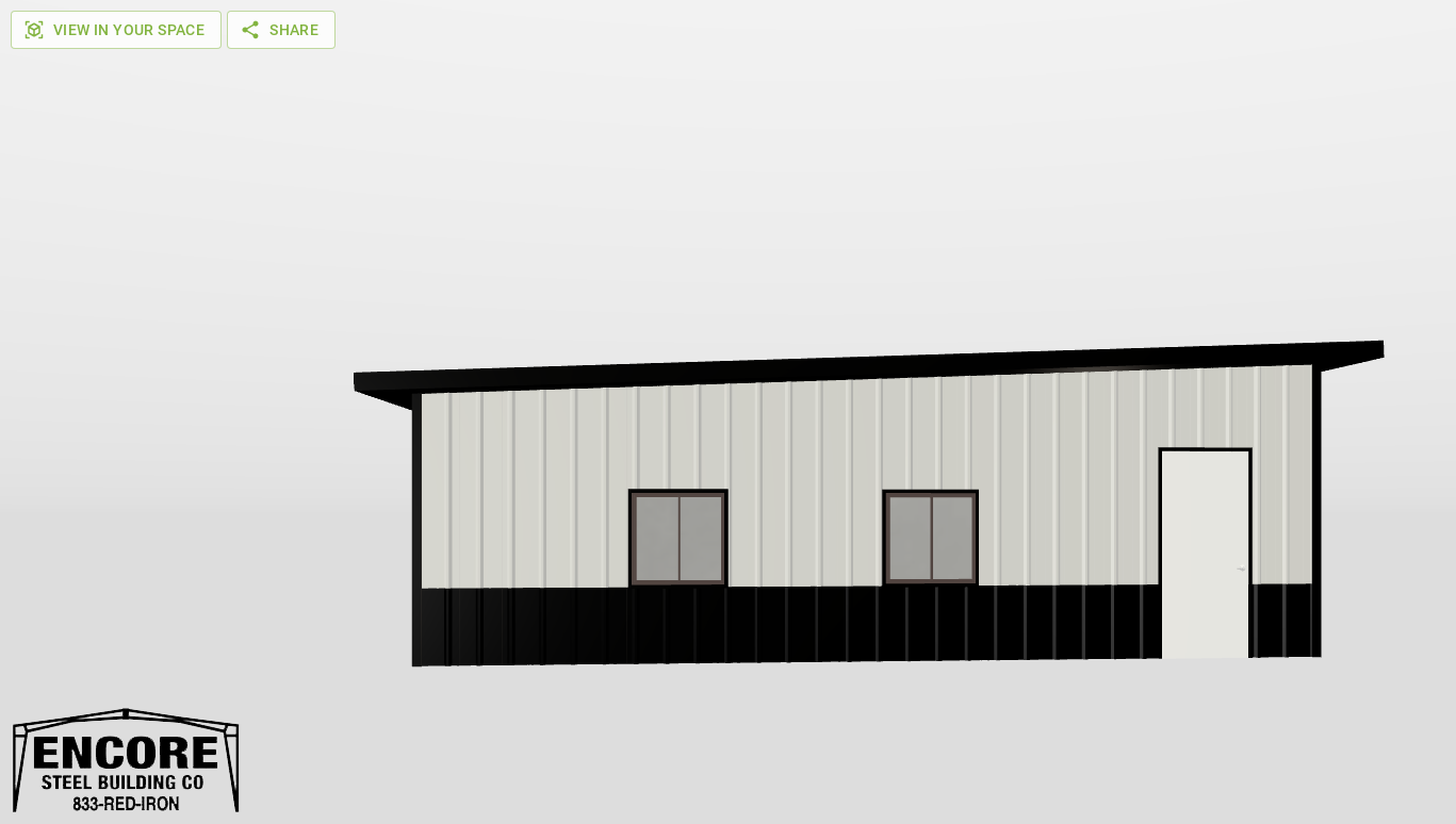 Front Single Slope 30'X50'X8-tall-ss