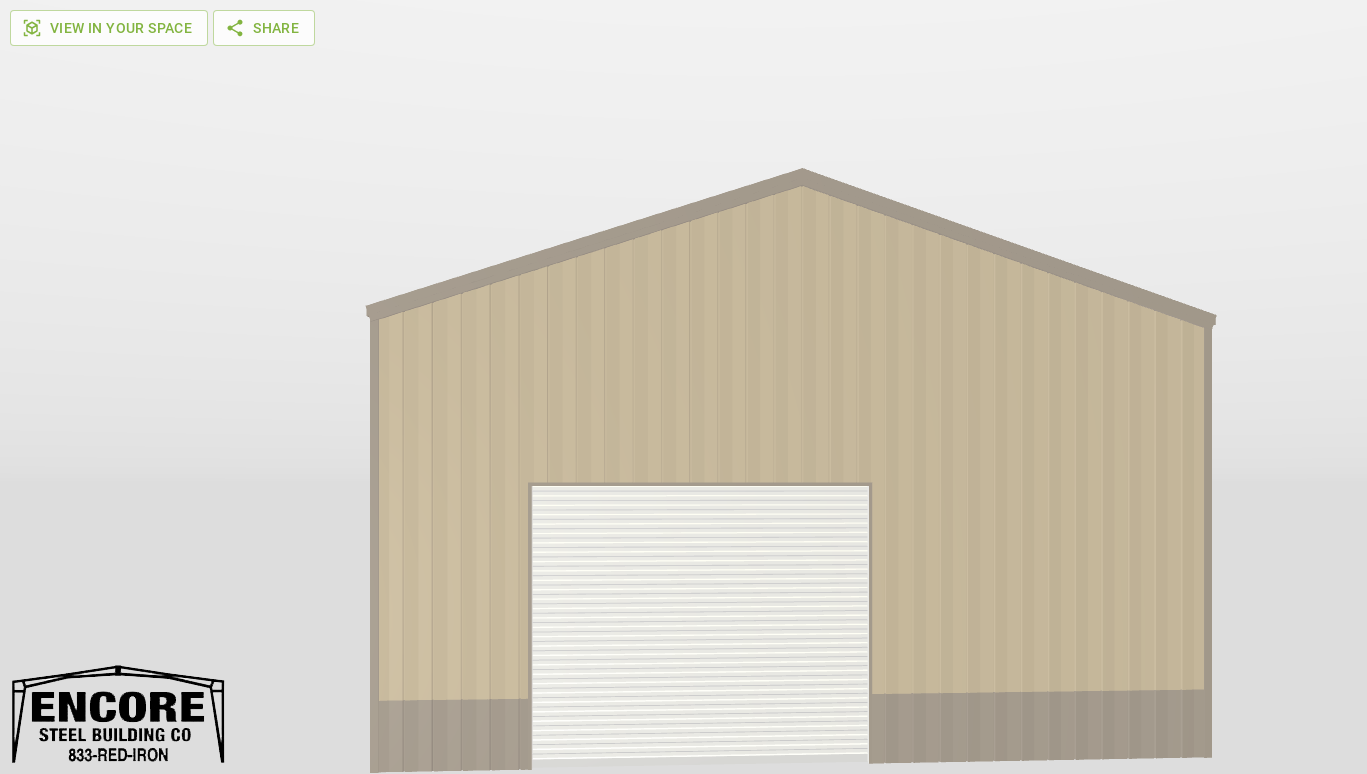 Front Gable 30'X35'X15-tall