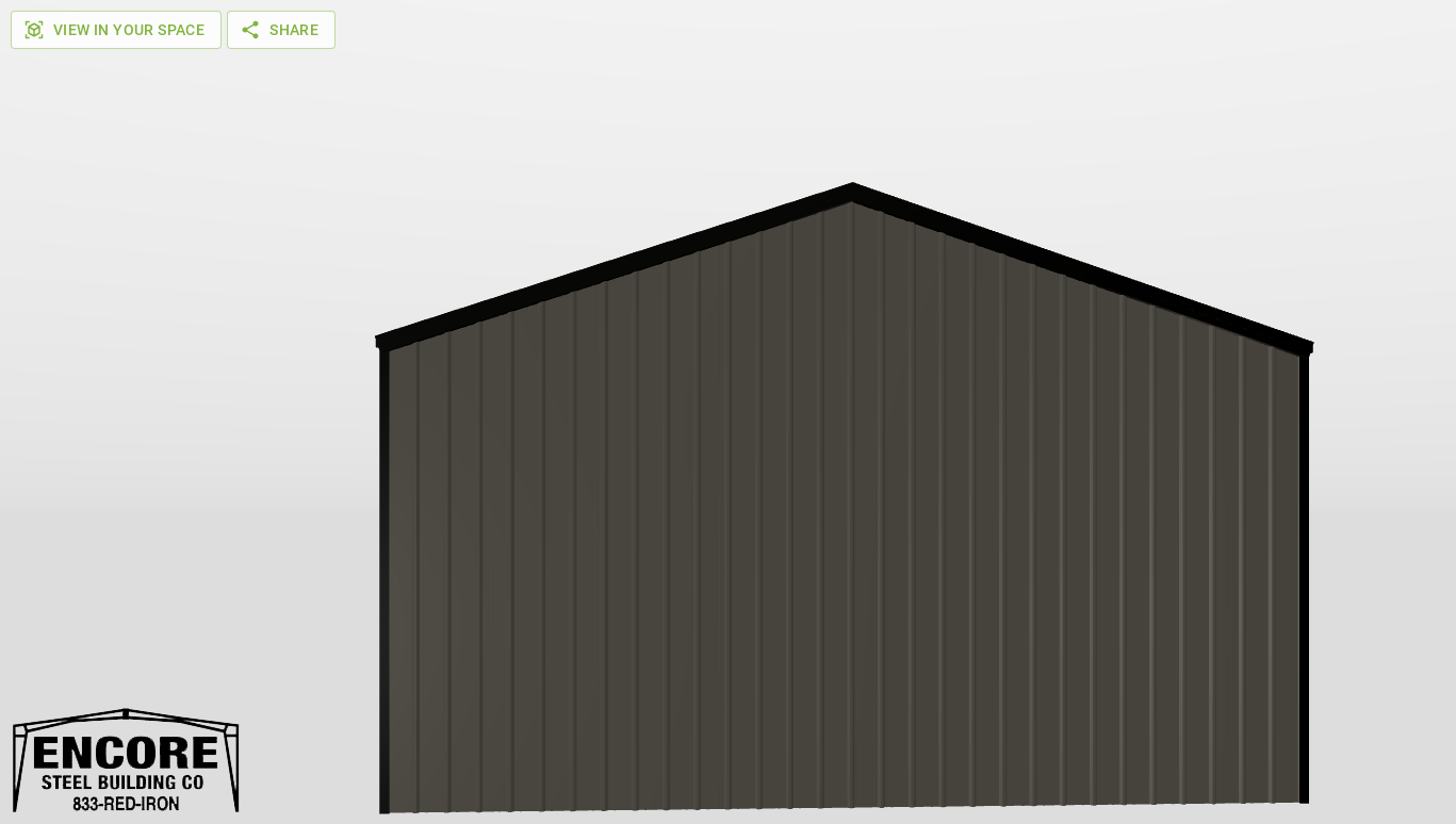 Front Gable 30'X50'X14-tall